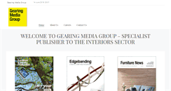 Desktop Screenshot of gearingmediagroup.com